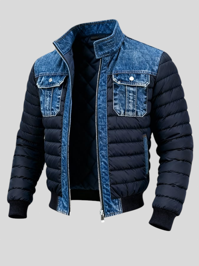 Nikola – Klasična Dvostruka Denim Jakna