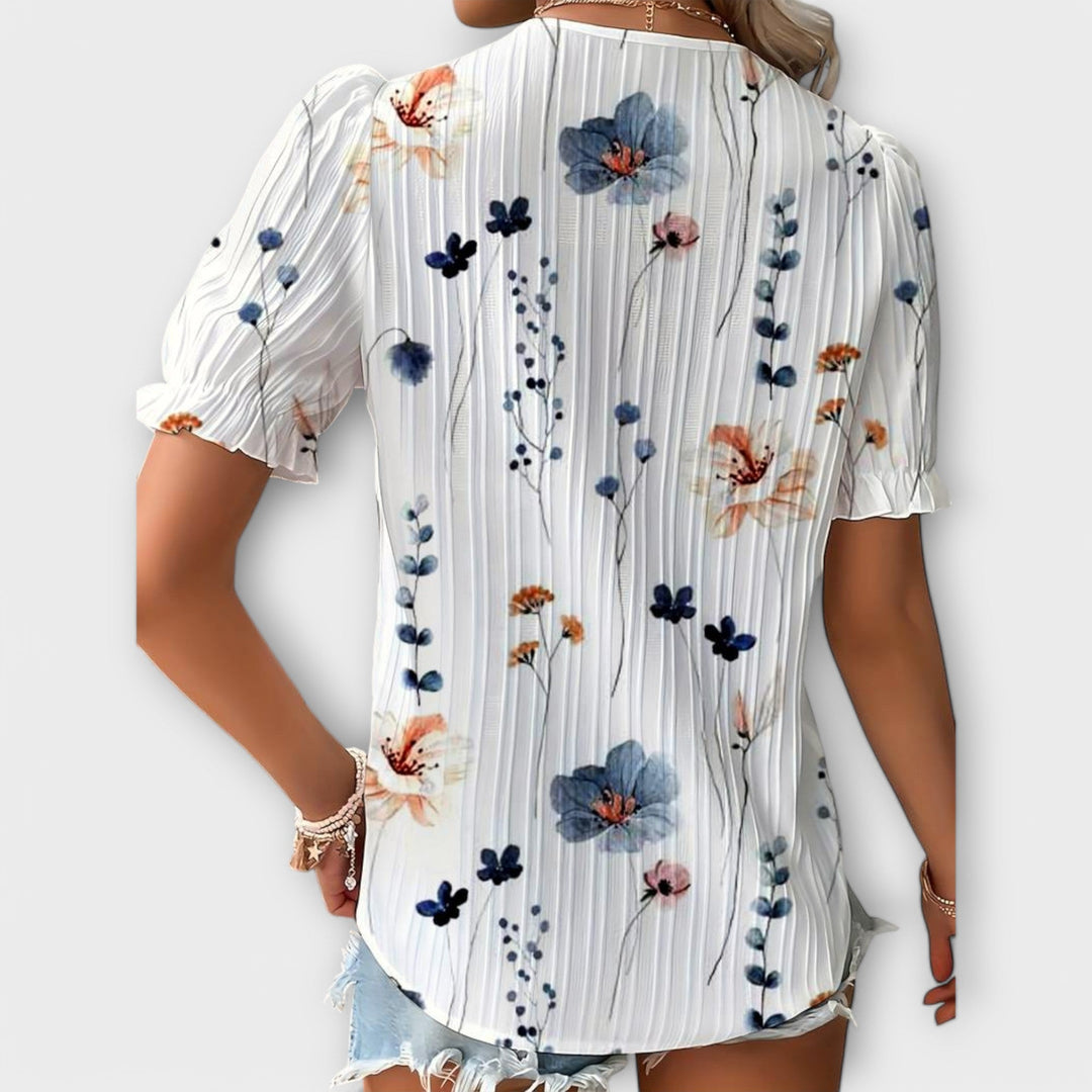 Hermina - Bluza s V izrezom