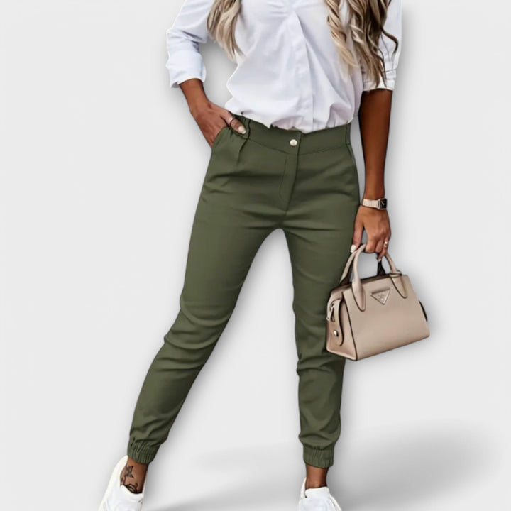 Teresa - Udobne Slim Fit Hlače