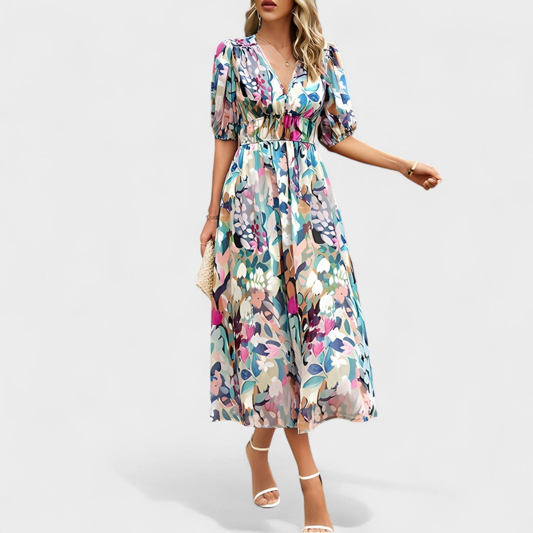 Clara – Elegantna Cvjetna Haljina