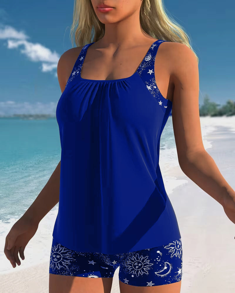 Tankini s motivom sunca